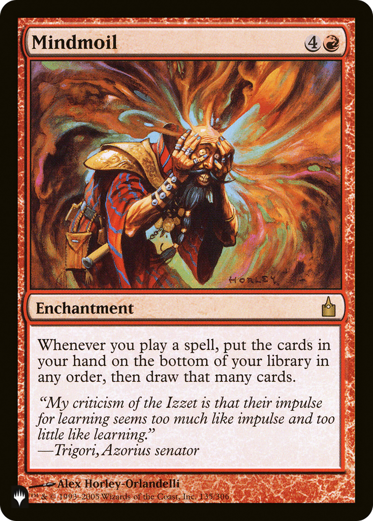 Magic: The Gathering - Mindmoil - The List