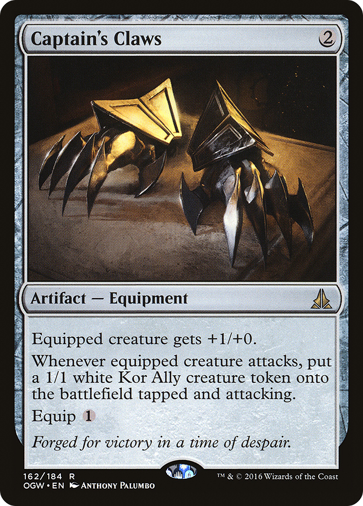 Magic: The Gathering - Captain's Claws Foil - Oath of the Gatewatch
