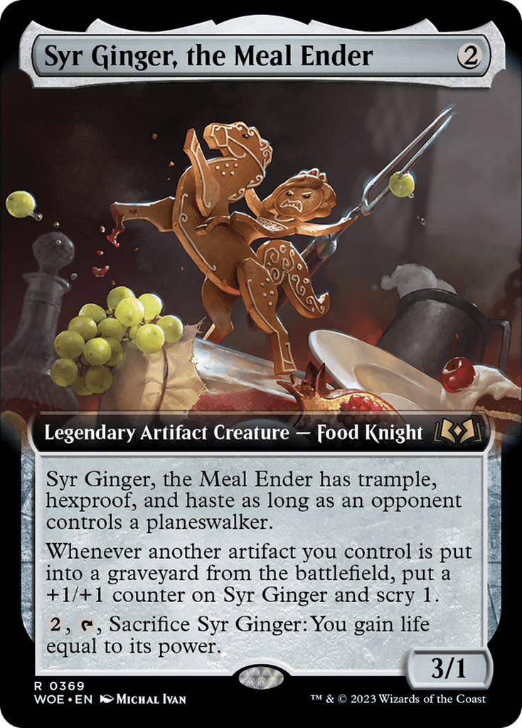 Magic: The Gathering - Syr Ginger, the Meal Ender Foil - Wilds of Eldraine