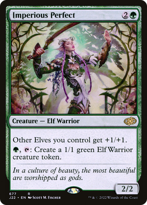 Magic: The Gathering - Imperious Perfect - Jumpstart 2022