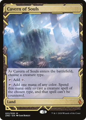 Magic: The Gathering - Cavern of Souls Foil - Zendikar Rising Expeditions