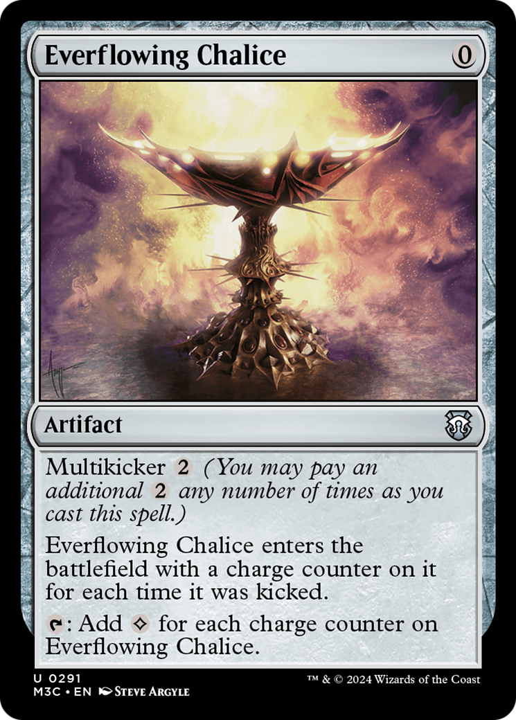 Magic: The Gathering - Everflowing Chalice - Modern Horizons 3 Commander