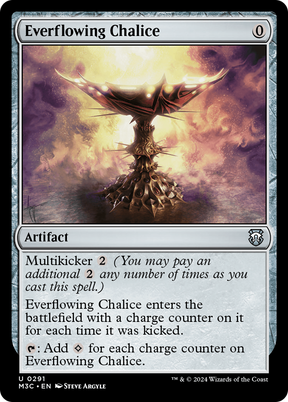 Magic: The Gathering - Everflowing Chalice - Modern Horizons 3 Commander