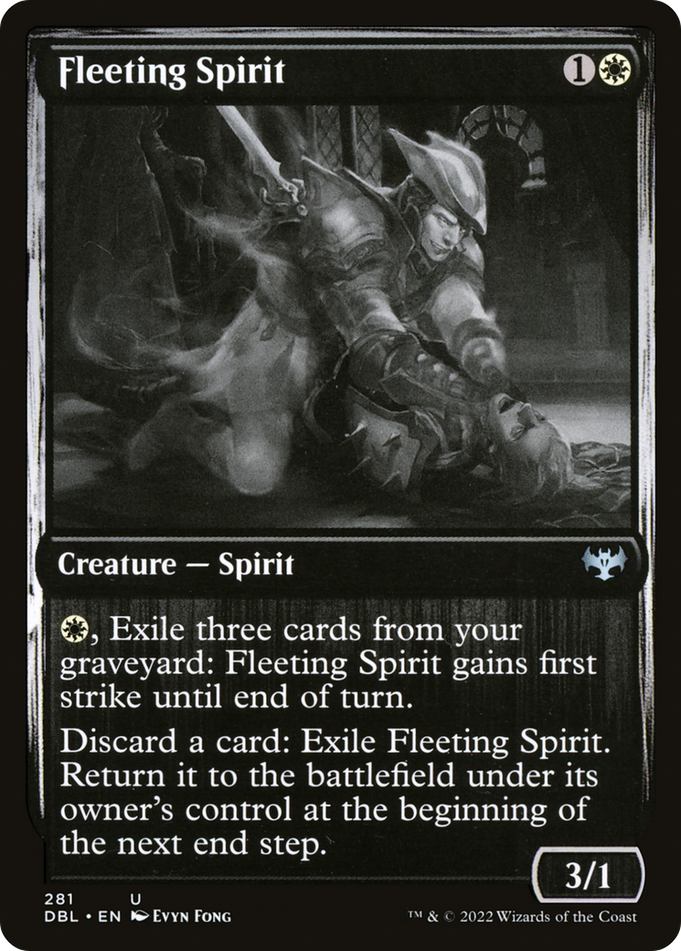 Magic: The Gathering - Fleeting Spirit - Innistrad: Double Feature