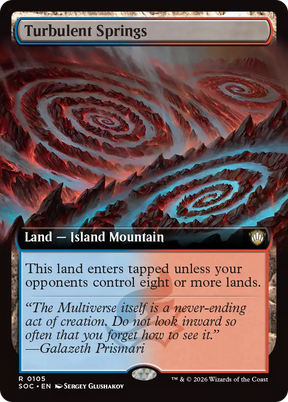 Magic: The Gathering - Turbulent Springs - Secrets of Strixhaven Commander