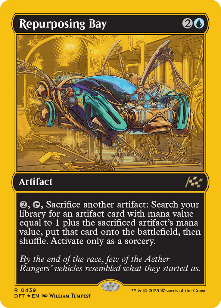 Magic: The Gathering - Repurposing Bay Foil - Aetherdrift