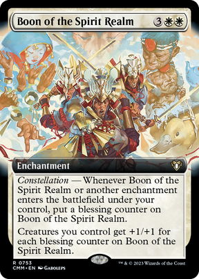 Magic: The Gathering - Boon of the Spirit Realm - Commander Masters