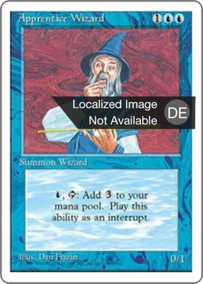 Magic: The Gathering - Zauberlehrling - Fourth Edition