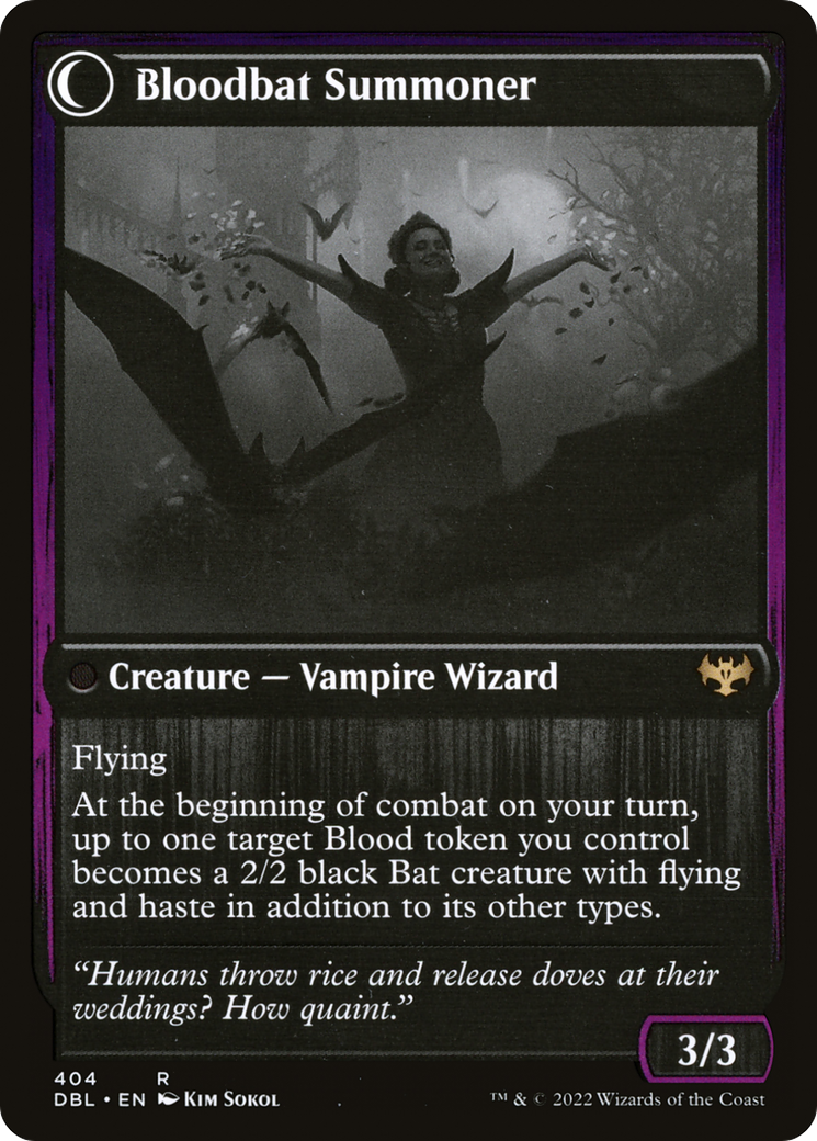 Magic: The Gathering - Voldaren Bloodcaster // Bloodbat Summoner - Innistrad: Double Feature