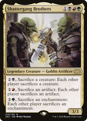 Magic: The Gathering - Shattergang Brothers Foil - Double Masters 2022