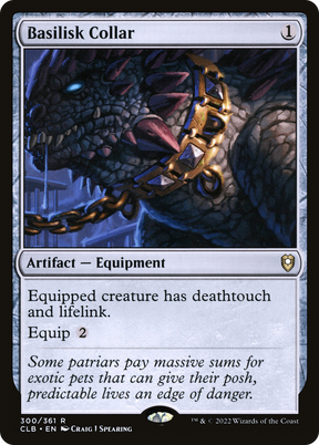 Magic: The Gathering - Basilisk Collar - Commander Legends: Battle for Baldur's Gate