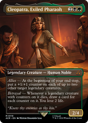 Magic: The Gathering - Cleopatra, Exiled Pharaoh Foil - Assassin's Creed