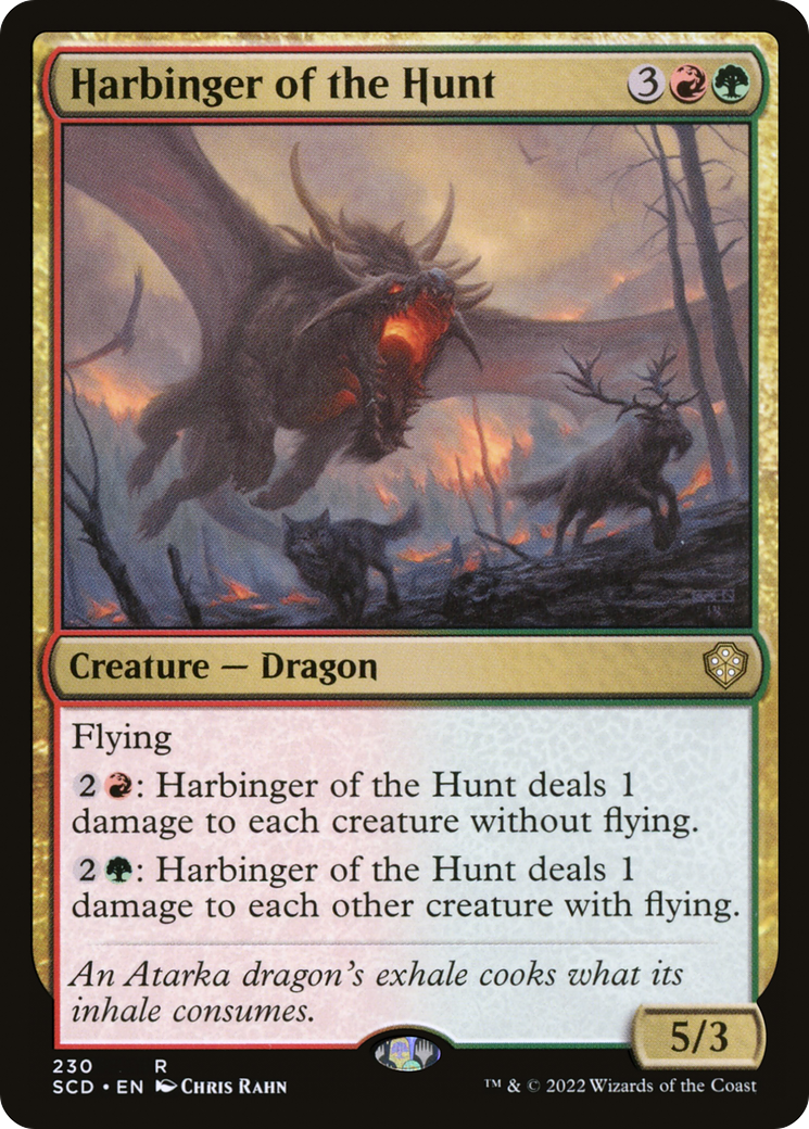 Magic: The Gathering - Harbinger of the Hunt - Starter Commander Decks