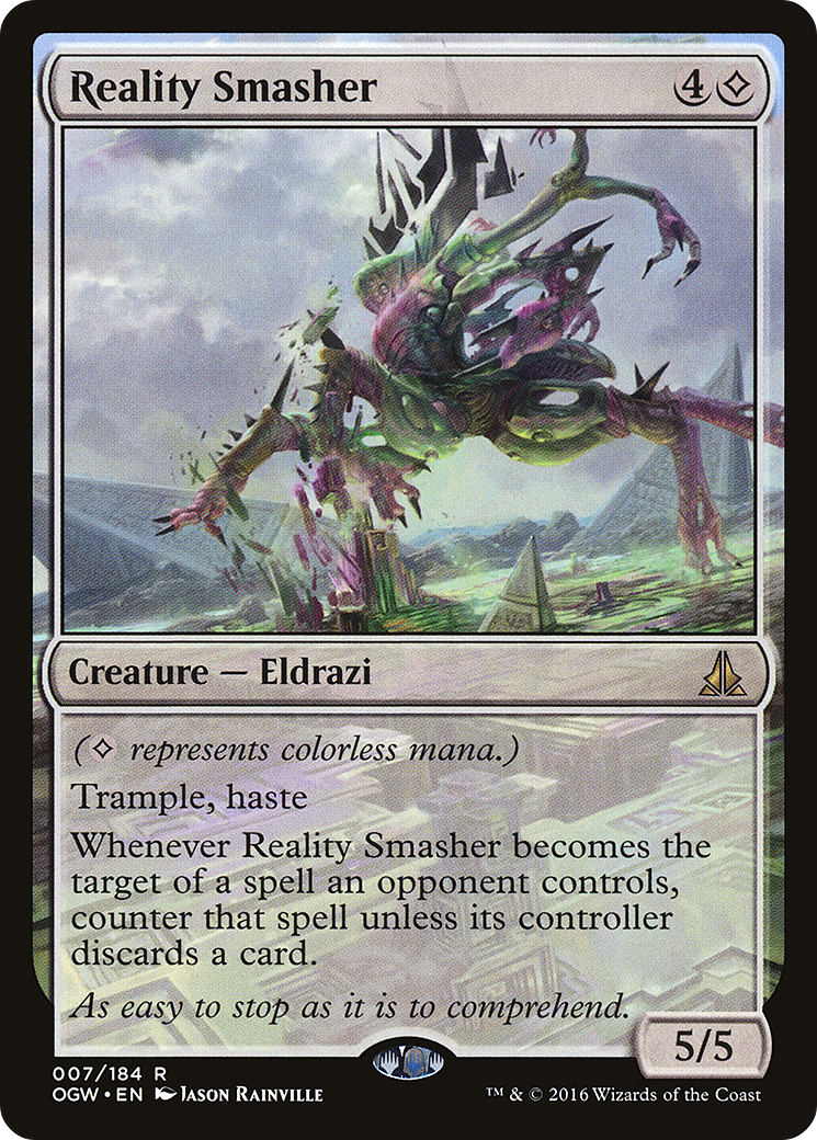Magic: The Gathering - Reality Smasher Foil - Oath of the Gatewatch
