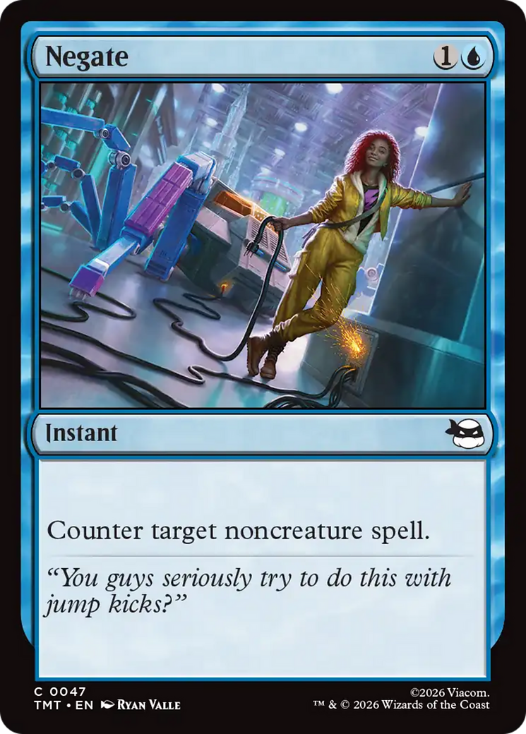 Magic: The Gathering - Negate Foil - Teenage Mutant Ninja Turtles