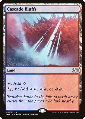 Magic: The Gathering - Cascade Bluffs Foil - Double Masters
