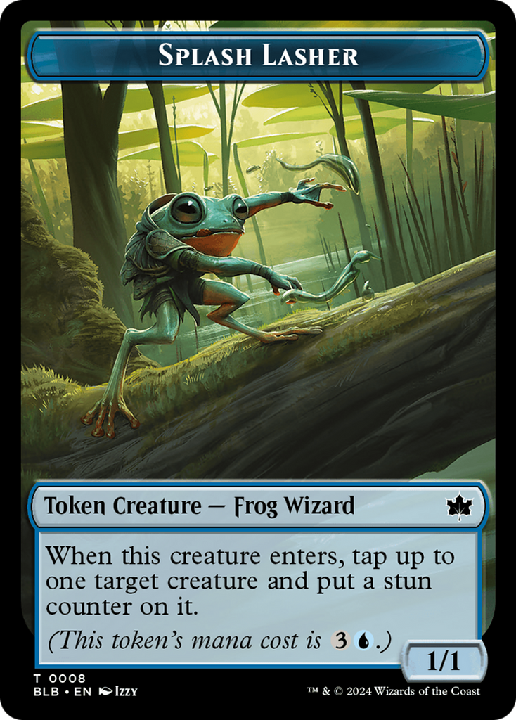 Magic: The Gathering - Splash Lasher Token - Bloomburrow Tokens