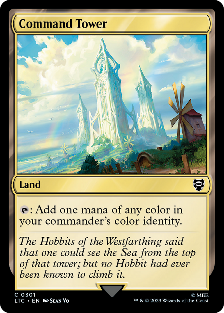 Magic: The Gathering - Command Tower - Tales of Middle-earth Commander