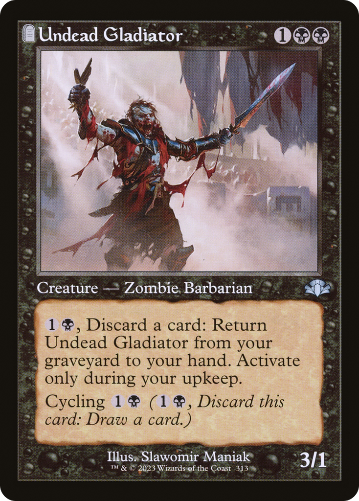 Magic: The Gathering - Undead Gladiator - Dominaria Remastered