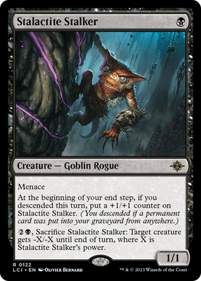 Magic: The Gathering - Stalactite Stalker Foil - The Lost Caverns of Ixalan