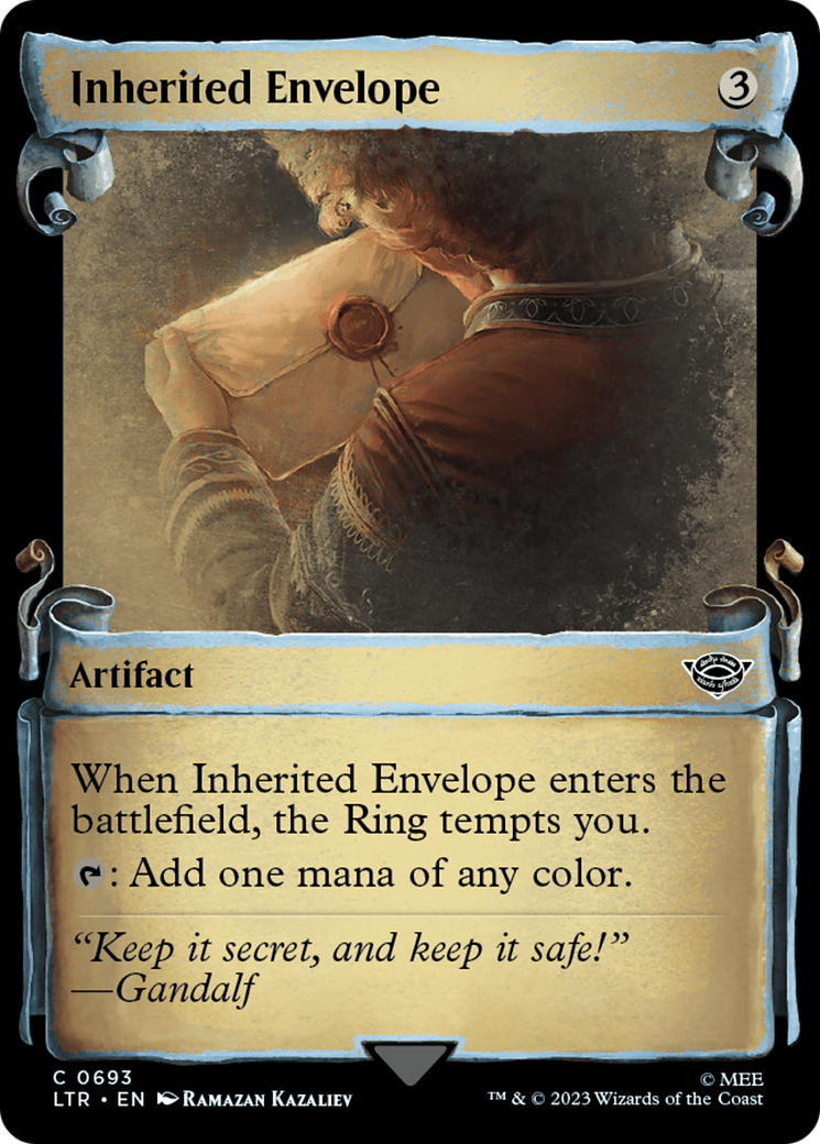 Magic: The Gathering - Inherited Envelope Foil - The Lord of the Rings: Tales of Middle-earth