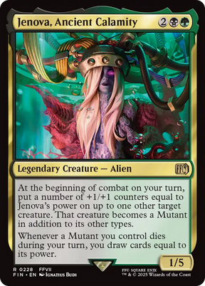 Magic: The Gathering - Jenova, Ancient Calamity Foil - Final Fantasy
