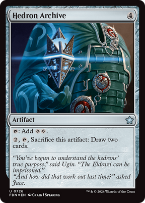 Magic: The Gathering - Hedron Archive Foil - Foundations