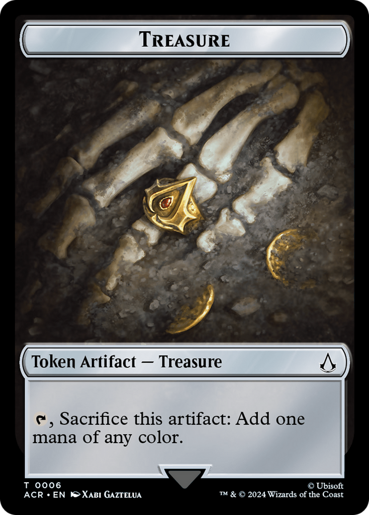 Magic: The Gathering - Treasure Token - Assassin's Creed Tokens