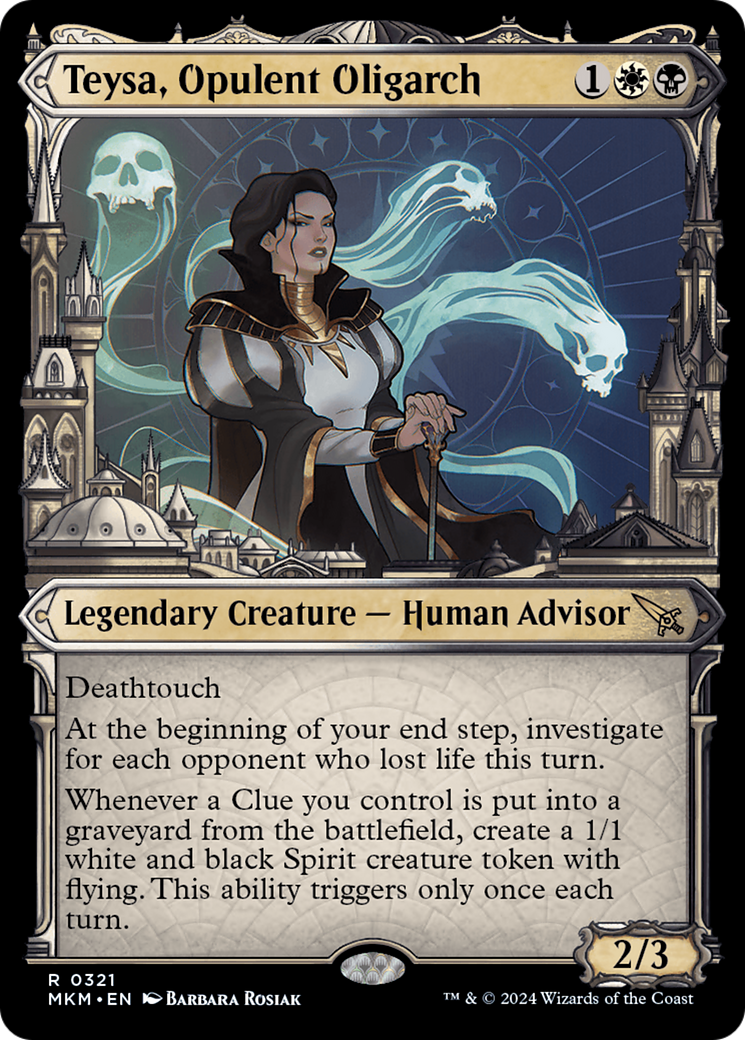 Magic: The Gathering - Teysa, Opulent Oligarch Foil - Murders at Karlov Manor
