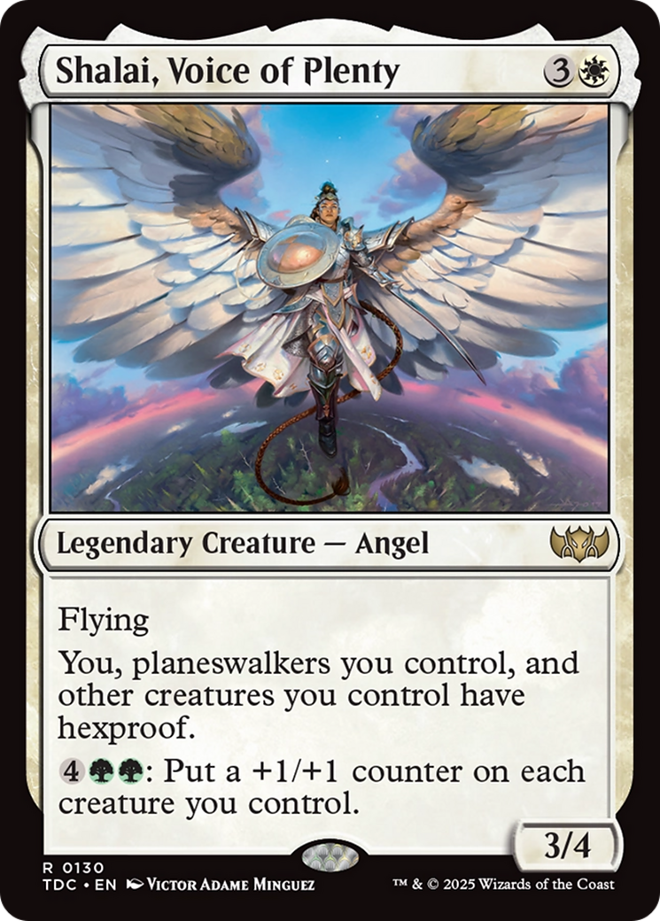 Magic: The Gathering - Shalai, Voice of Plenty - Tarkir: Dragonstorm Commander