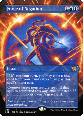 Magic: The Gathering - Force of Negation - Double Masters 2022