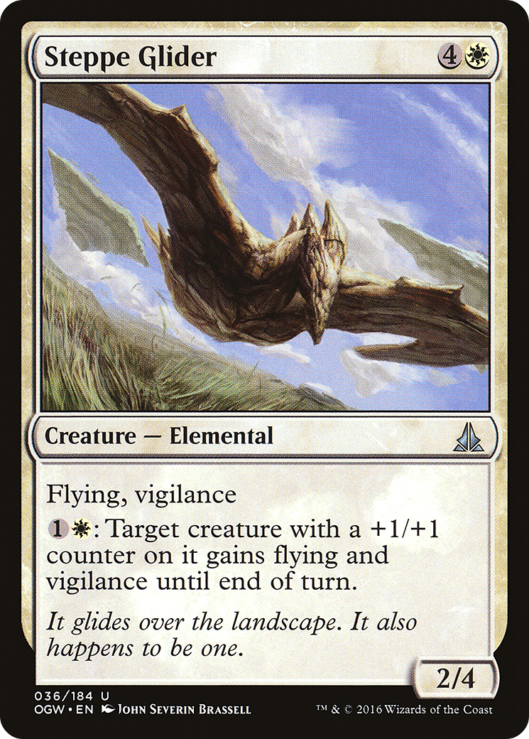 Magic: The Gathering - Steppe Glider Foil - Oath of the Gatewatch