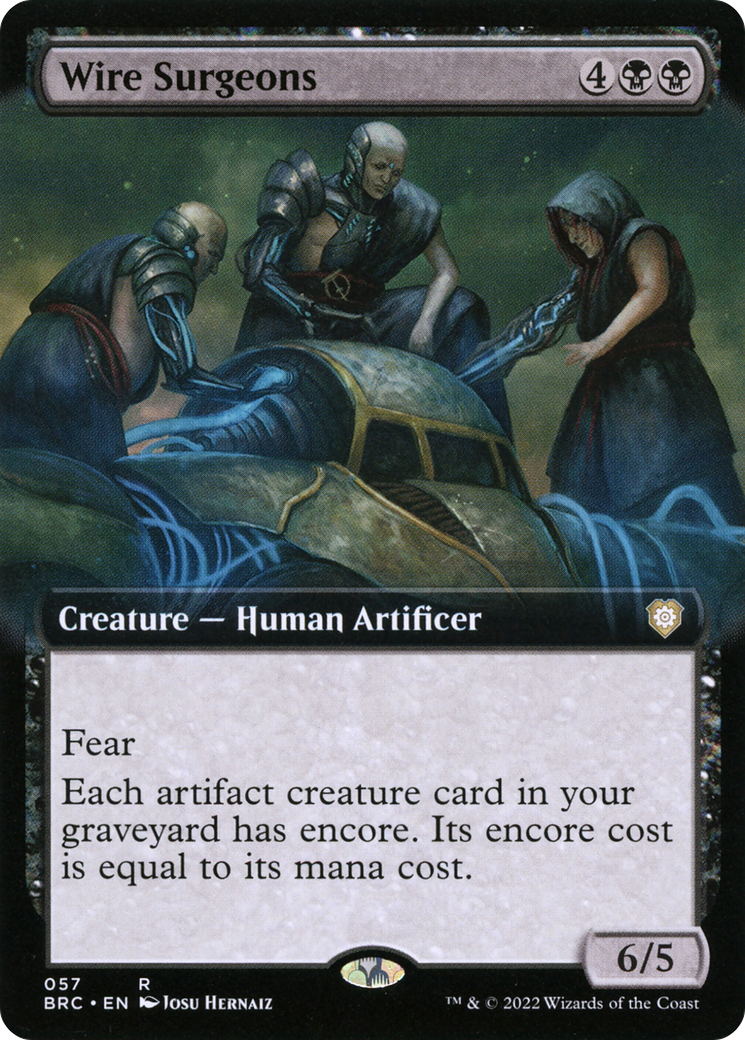 Magic: The Gathering - Wire Surgeons Foil - The Brothers' War Commander