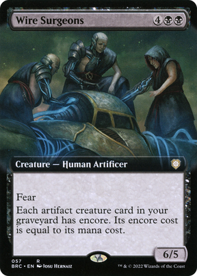 Magic: The Gathering - Wire Surgeons Foil - The Brothers' War Commander