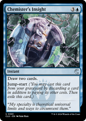 Magic: The Gathering - Chemister's Insight - Ravnica: Clue Edition