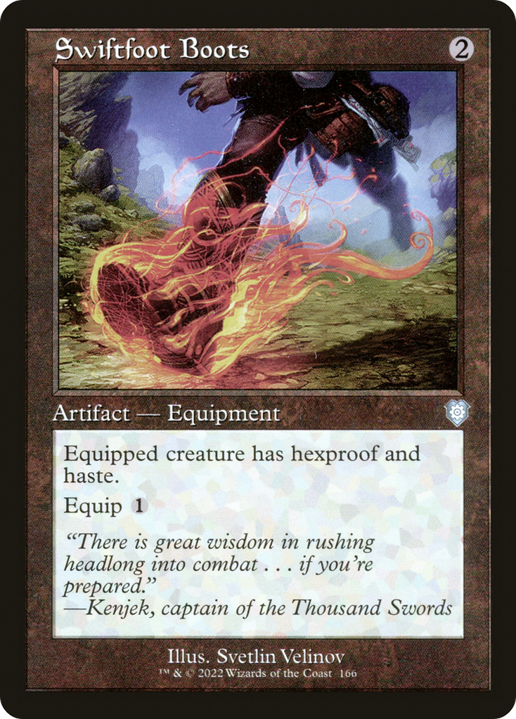 Magic: The Gathering - Swiftfoot Boots - The Brothers' War Commander