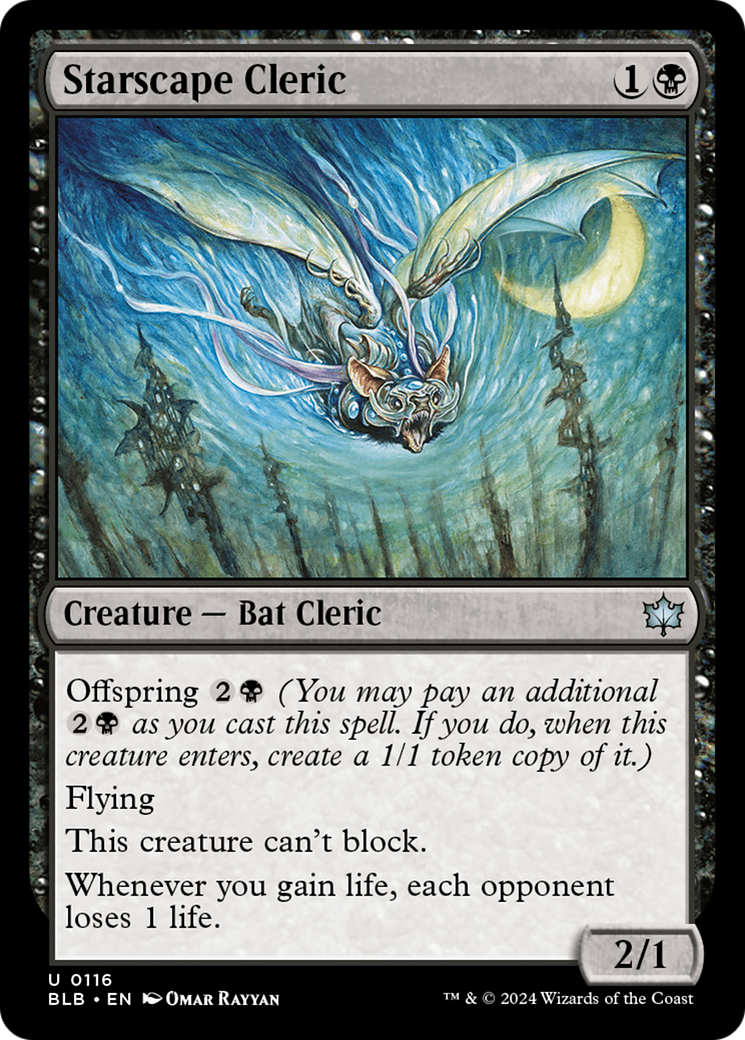 Magic: The Gathering - Starscape Cleric Foil - Bloomburrow