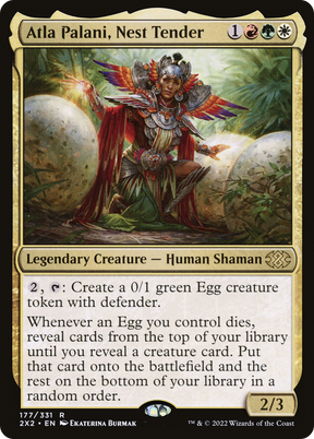 Magic: The Gathering - Atla Palani, Nest Tender Foil - Double Masters 2022