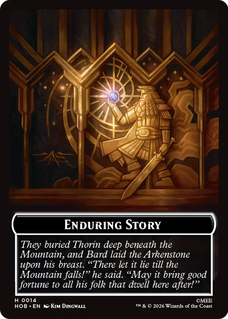 Magic: The Gathering - Enduring Story - The Hobbit Tokens