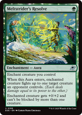 Magic: The Gathering - Meltstrider's Resolve - Edge of Eternities
