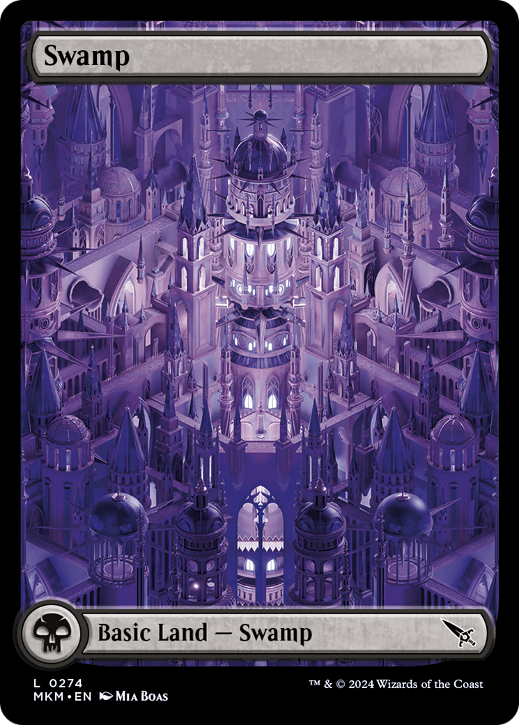 Magic: The Gathering - Swamp - Murders at Karlov Manor