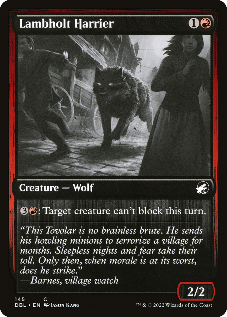 Magic: The Gathering - Lambholt Harrier Foil - Innistrad: Double Feature