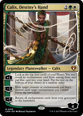 Magic: The Gathering - Calix, Destiny's Hand - Commander Masters