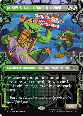 Magic: The Gathering - Mikey & Leo, Chaos & Order - Teenage Mutant Ninja Turtles