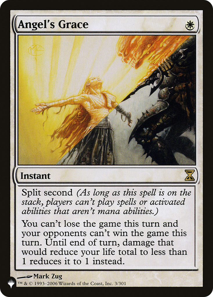 Magic: The Gathering - Angel's Grace - The List