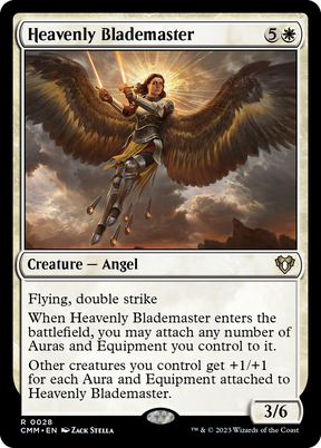 Magic: The Gathering - Heavenly Blademaster - Commander Masters