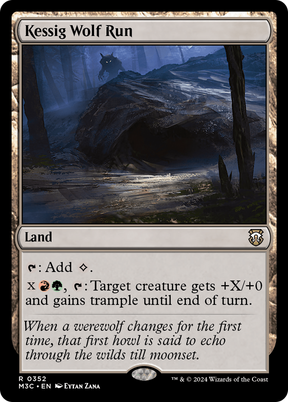 Magic: The Gathering - Kessig Wolf Run - Modern Horizons 3 Commander