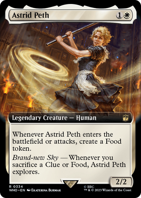 Magic: The Gathering - Astrid Peth Foil - Doctor Who