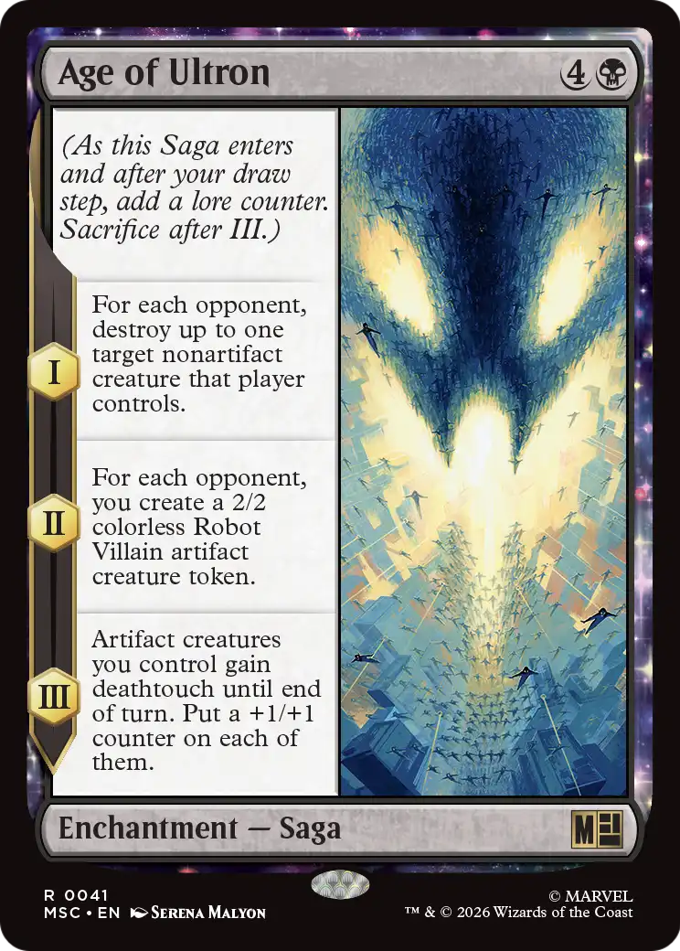 Magic: The Gathering - Age of Ultron - Marvel Super Heroes Commander