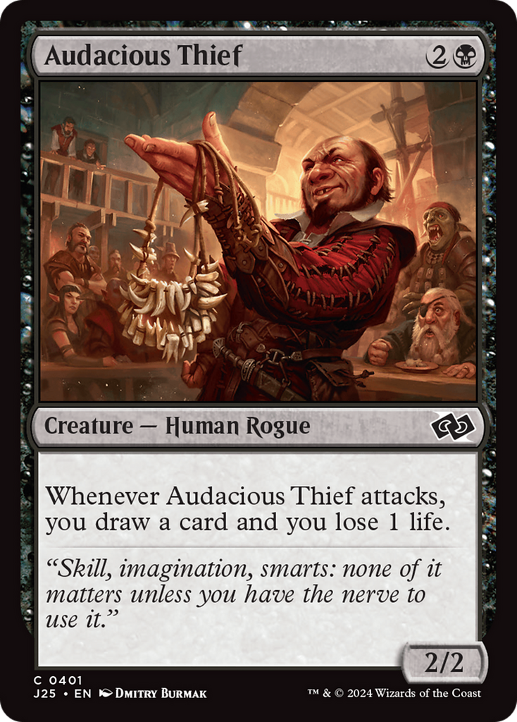 Magic: The Gathering - Audacious Thief - Foundations Jumpstart